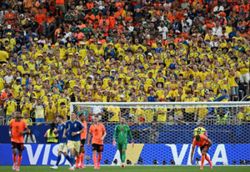 Soccer-Swedes suffer midsummer hangover in Dutch World Cup drubbing