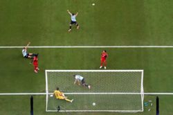 Soccer-Brave Cape Verde hold Uruguay to 2-2 draw in World Cup