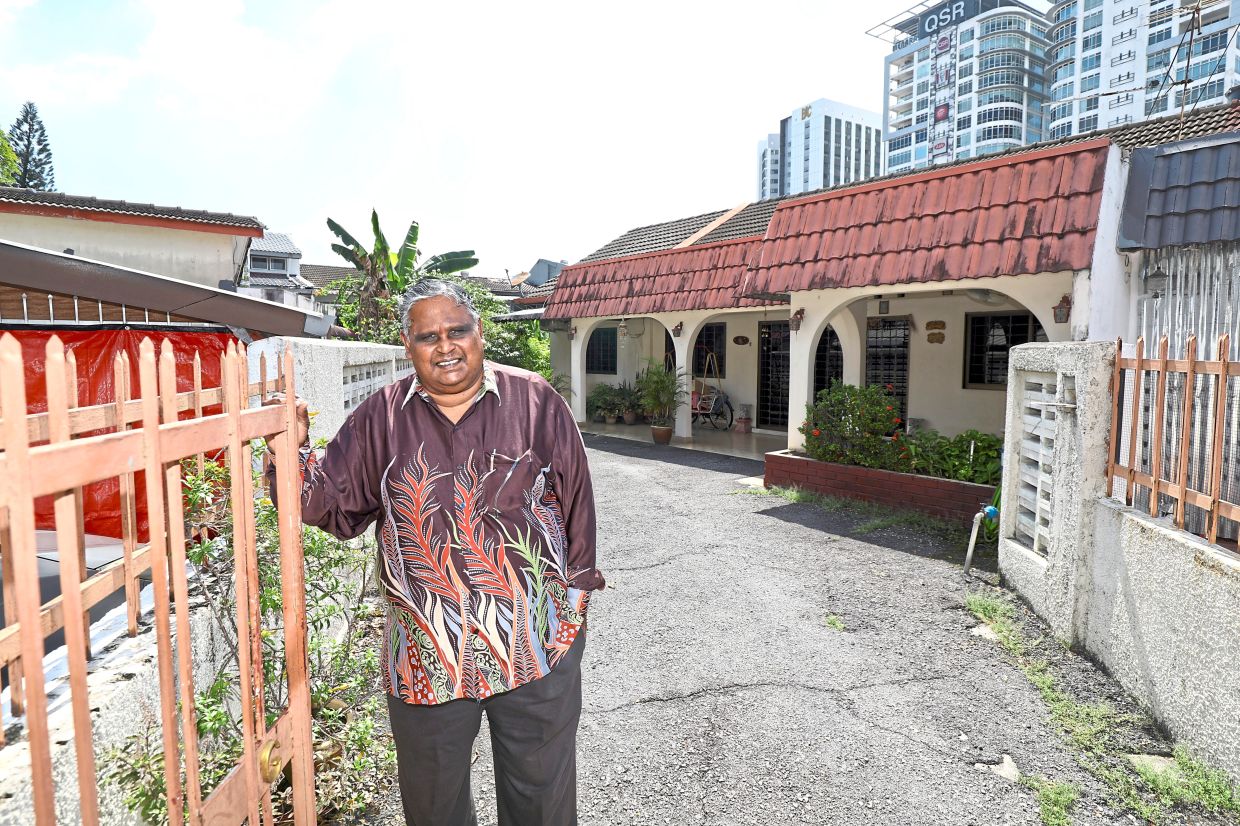 Selva traces his family’s roots in Petaling Jaya to the early days of the township, when his father bought this house in Section 14, Petaling Jaya.