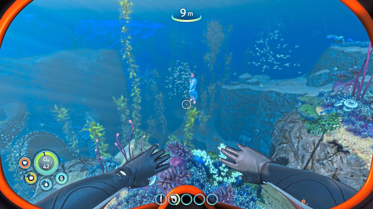 Whether it's Subnautica 1, or 2, or Below Zero, the underwater landscape (seascape?) is always beautiful and compelling to explore.