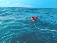 Five anglers rescued after boat capsizes off Sandakan