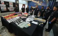 Penang cops cripple drug ring, seize RM9.7mil worth of narcotics