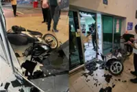 QuickCheck: Did a motorcyclist ride his bike through an emergency room window in T'ganu?
