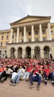 Soccer-Norwegian fans take dawn World Cup party to palace gates to wake the King 