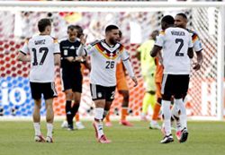 Soccer-Germany go for three out of three against Ecuador to keep up winning momentum