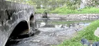 JB folk cry foul over smelly river