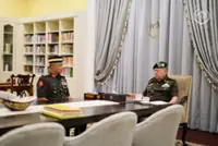 King grants audience to chief justice, army chief