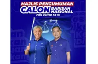 (Live) Barisan announces candidates for Johor polls