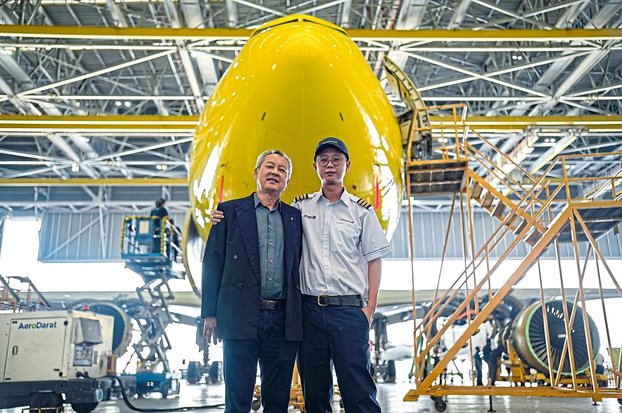 Yong Qiang (right) is not just emulating father Ah Teck, but also carrying forward values he grew up admiring, such as discipline, dedication and strong sense of responsibility.