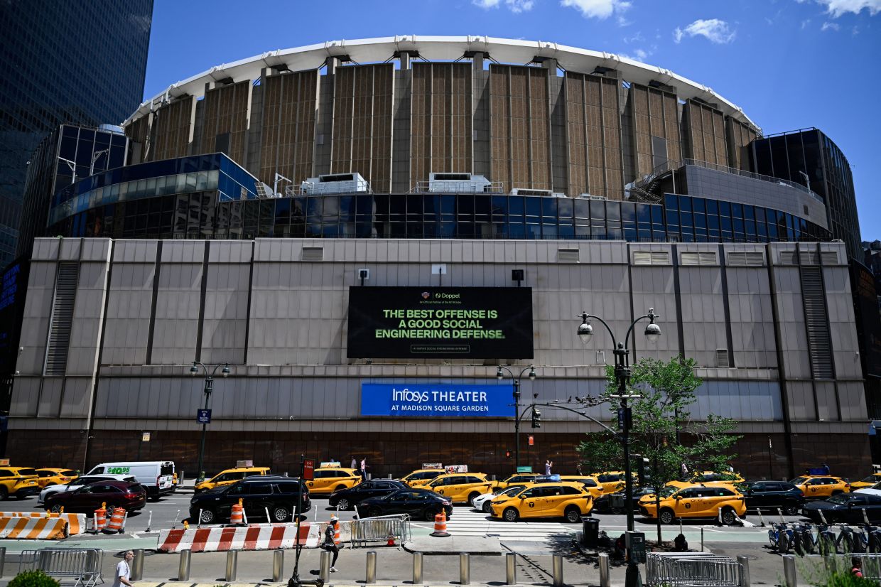 Madison Square Garden. Photo: Reuters