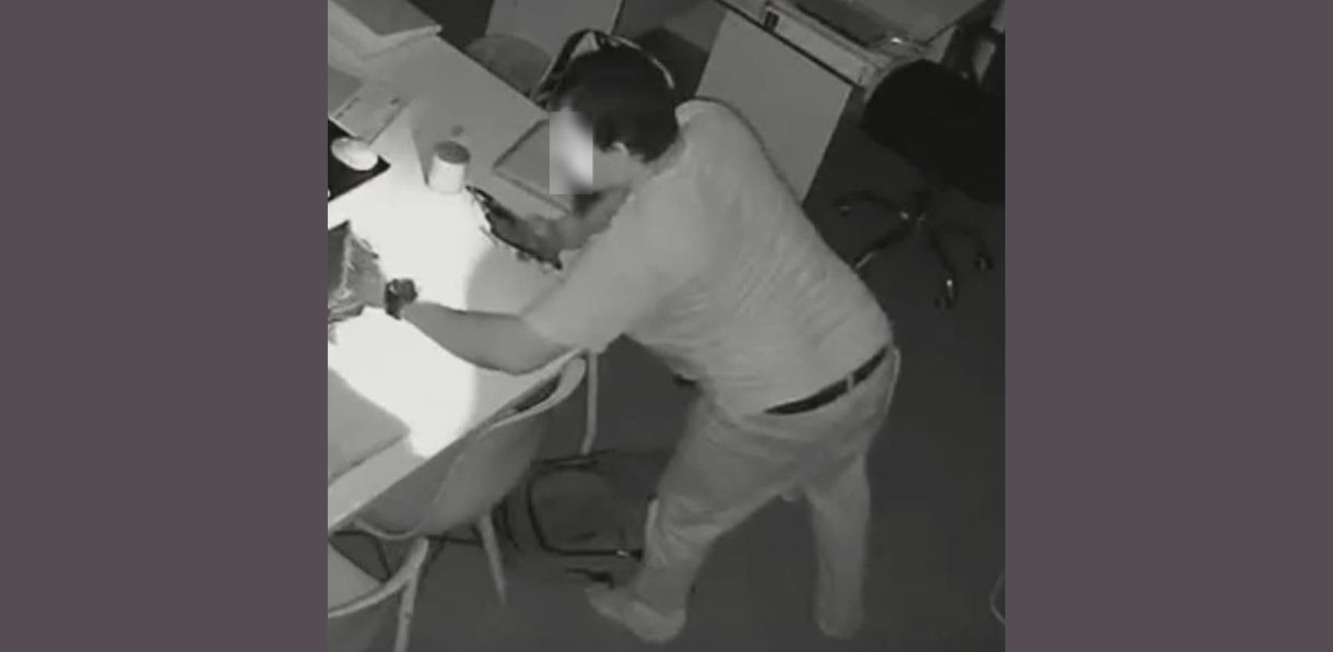 QuickCheck: Was a man caught on video stealing laptops from a religious ...