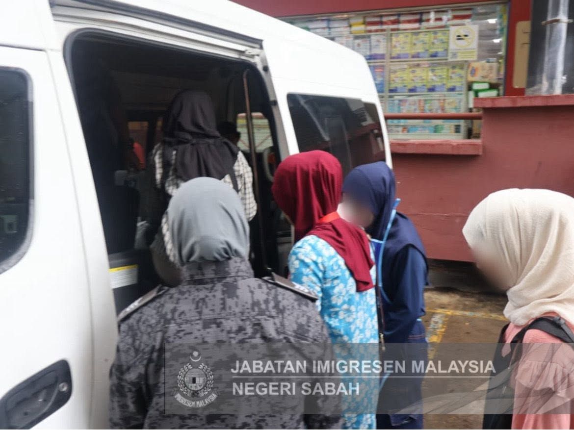 91 illegal immigrants nabbed in four Sabah districts