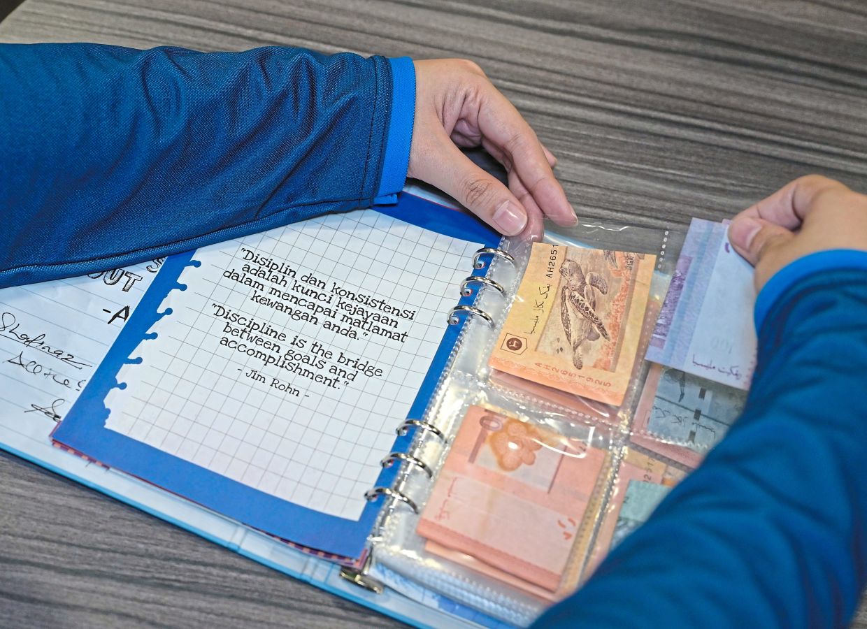 The money that participants save in their Ringgit Diary can be a safety net for them whenever they are in need.