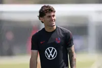 Soccer-Pulisic says calf injury improving, hopes to return for US against Turkey
