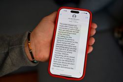Their phones were stolen in London. Then the threats started