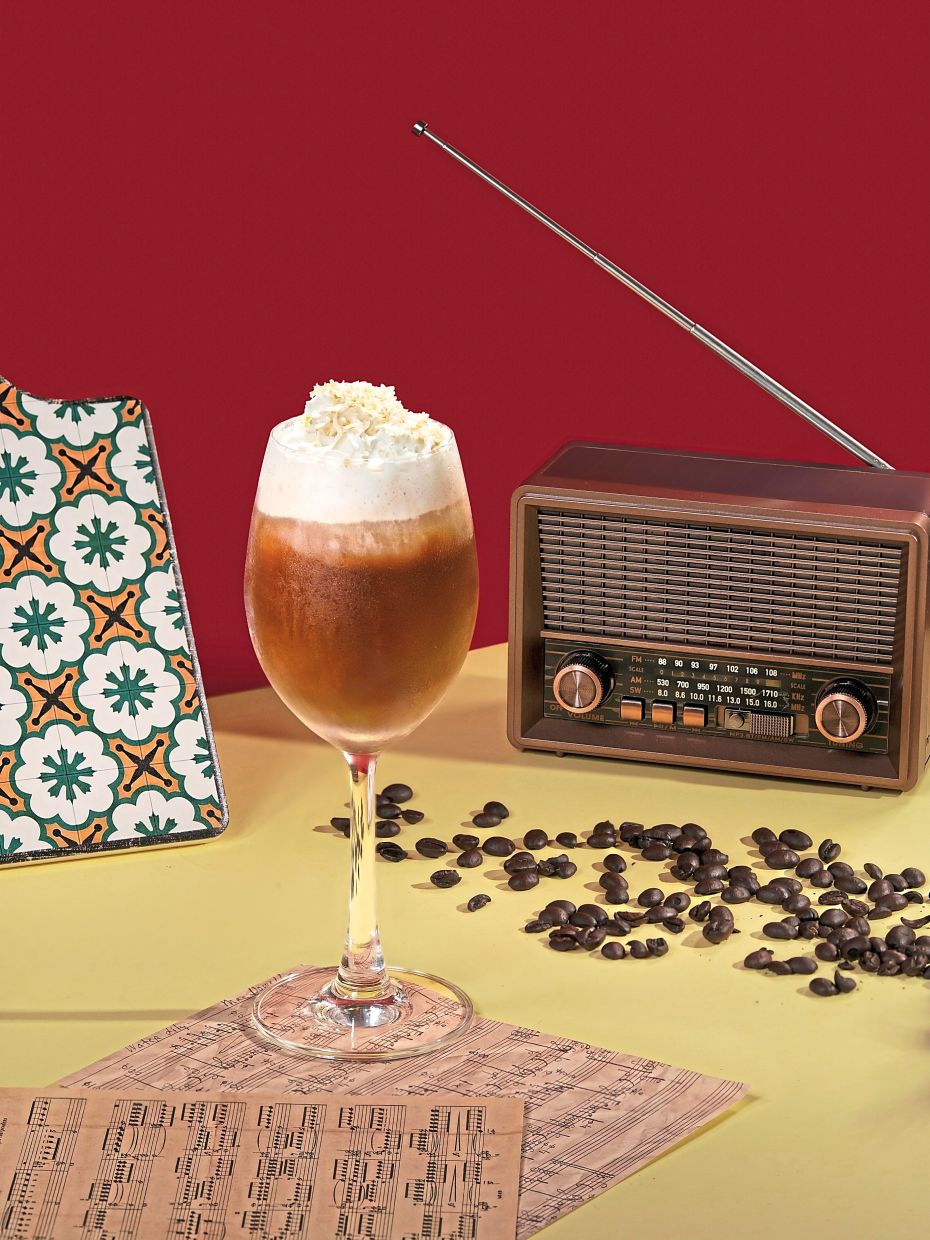 Kopi Me Softly, a cocktail that celebrates local coffee culture. — Handout