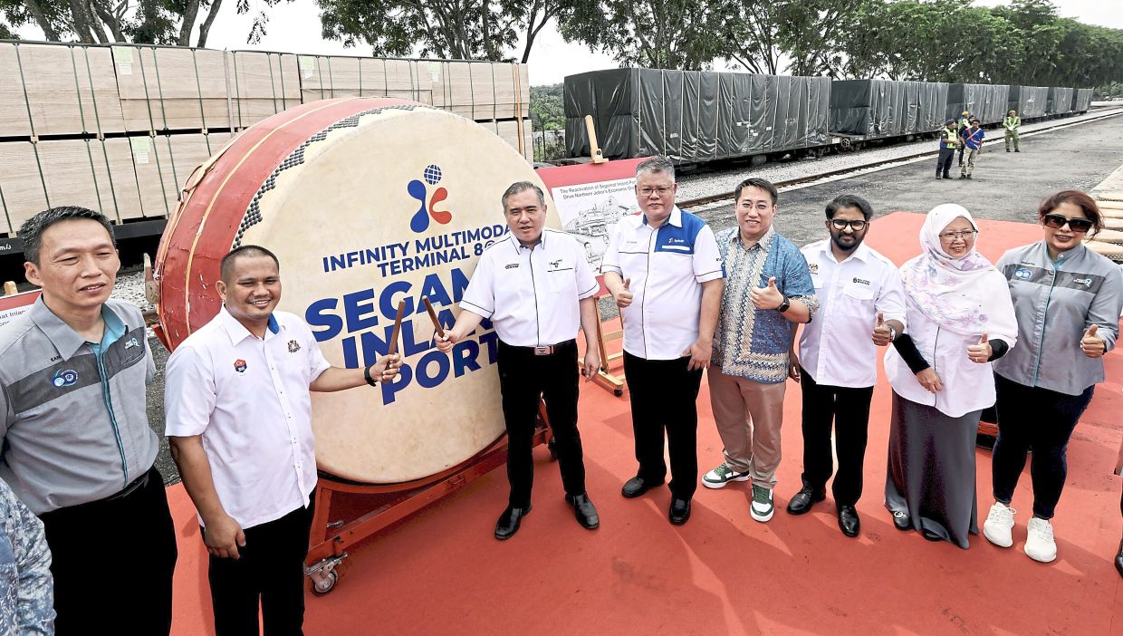 Segamat Inland Port reactivated to spur rail freight