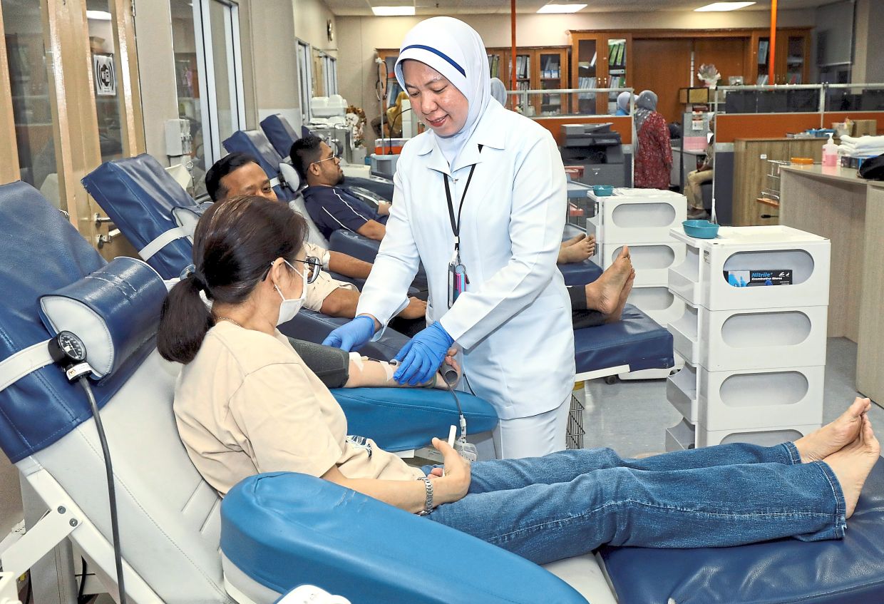 Regular donors are truly the lifeline of PDN, especially since only about 2.3% of the Malaysian population donates blood annually.