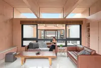 Two 50yo Malaysian terrace houses redesigned into one calming abode with courtyard