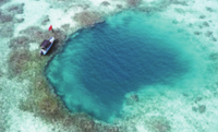 China discovers rare coral reef blue hole in South China Sea