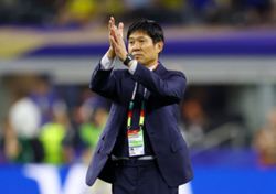 Soccer-Japan won't be pushovers against Brazil in knockouts, coach says