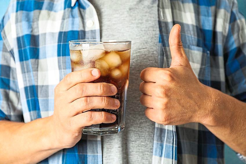The Italian man whose awestruck reaction to free Coke refillshas become one of the most popular examples of the bedazzled tourist exploring American food in between games at the World Cup. — Photo: 123rf.com