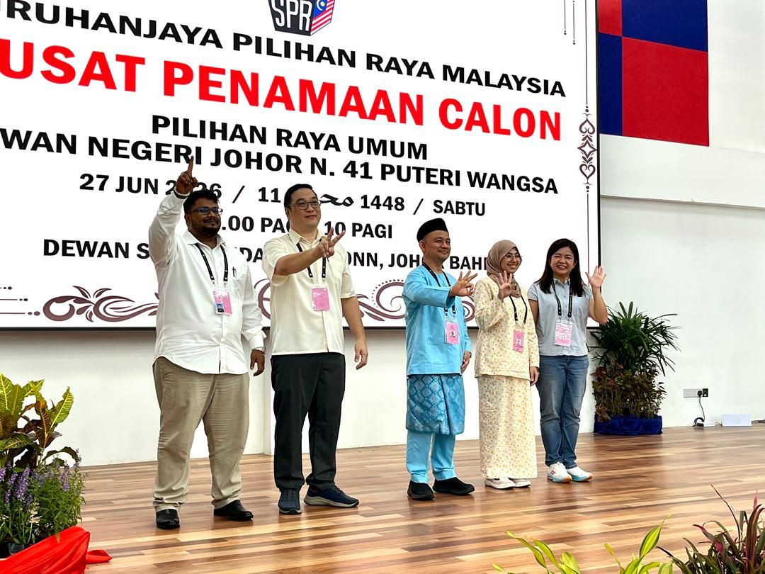 Johor polls: Five-cornered fight shapes up in Puteri Wangsa