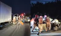 75-year-old injured after car crashes into lorry near Tapah