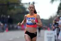 Athletics-Former world champion Simpson discharged from hospital after cardiac arrest