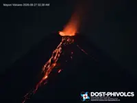 Philippines' Mayon Volcano update: Lava flow continues, Alert Level 3 stays