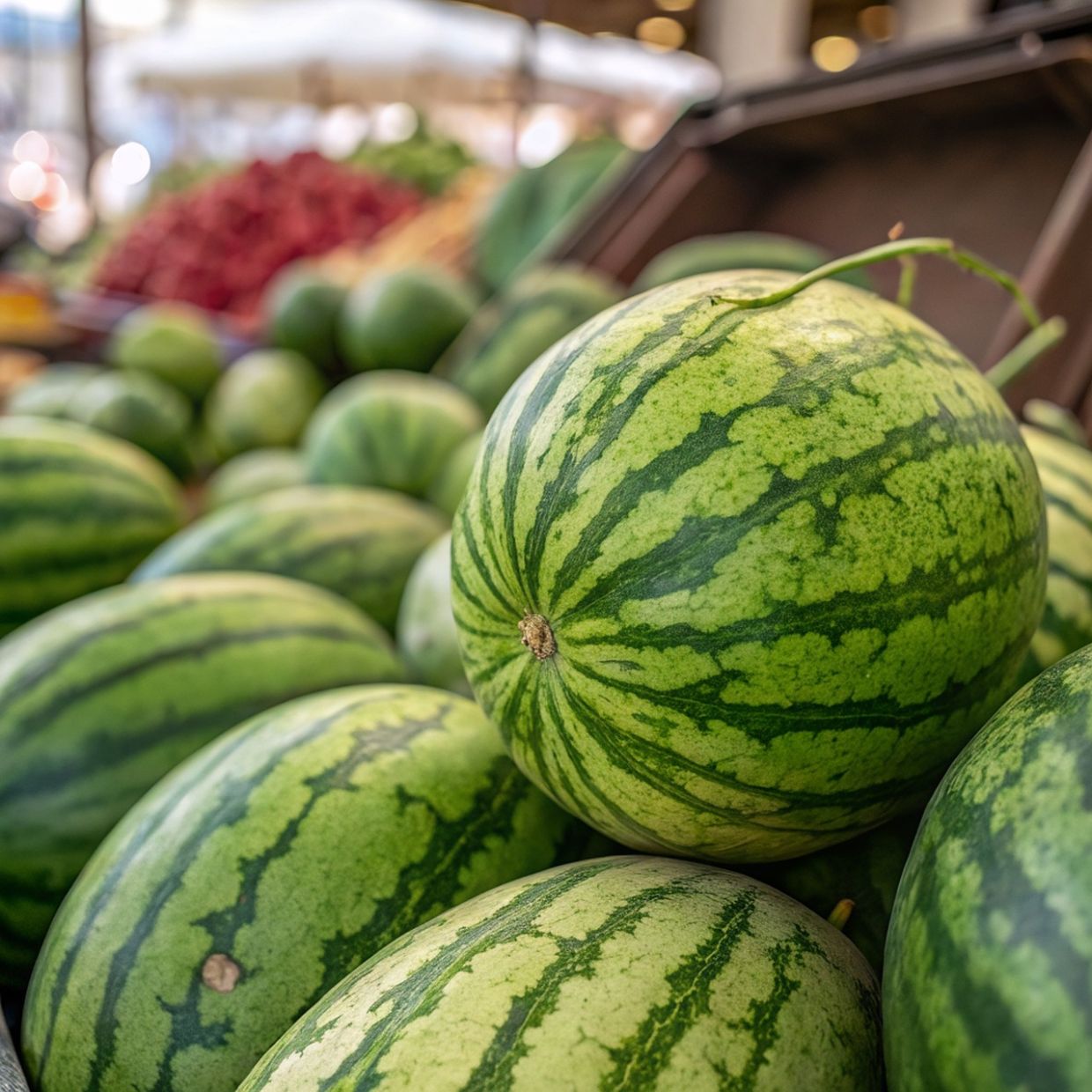Watermelons have a high water content of over 90%. — Pixabay