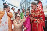 Experiencing a melting pot of cultures
