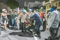 Dozens held over anti-govt rally