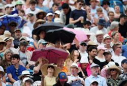 Tennis-Eastbourne Open men's final postponed to Sunday due to rain