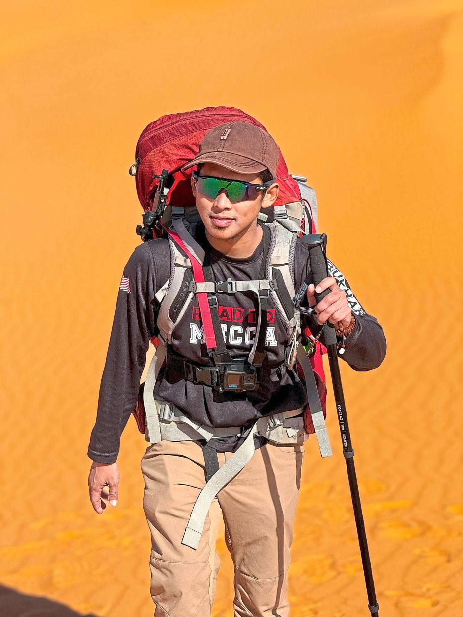 Fresh start: Mohamad Al Bukhari turned his past into purpose, proving that mistakes do not define a future or lifetime.