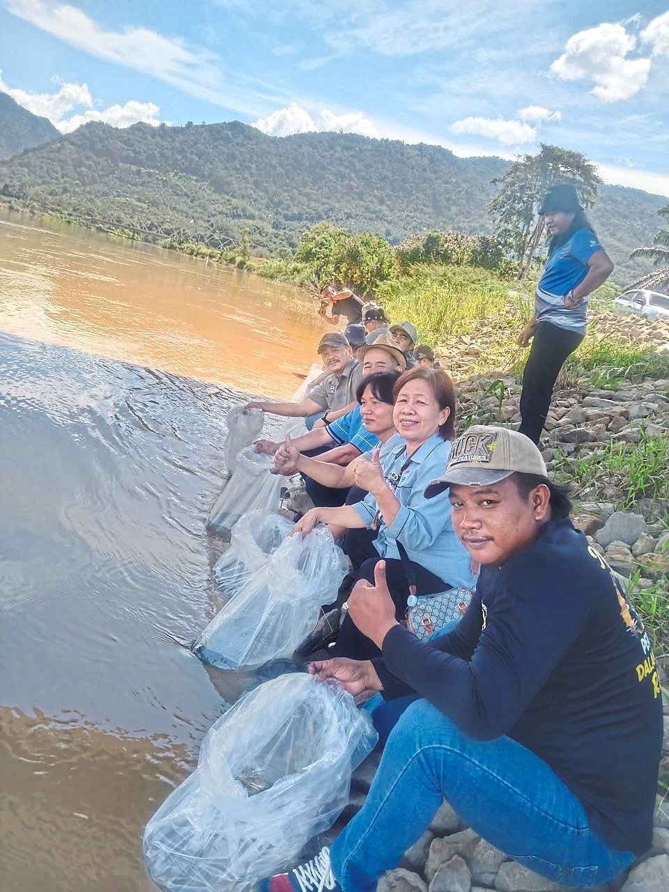 Population boost: The conservation effort targets stronger fishery resources.