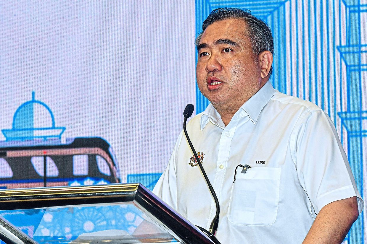 Loke says the ministry wants more Klang Valley residents to live near public transport hubs, making rail their preferred mode of transport. — FAIHAN GHANI/The Star