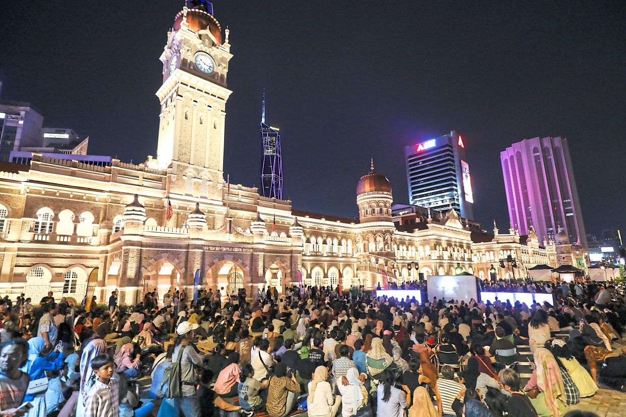 The Wayang Women shadow puppet performance at Dataran Merdeka on May 16 was among the highlights of the KL Festival 2026. – LEONG WAI YEE/The Star