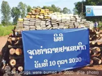Laos reaffirms commitment to tackling drug threat