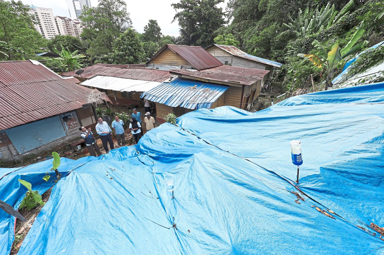 Wangsa Maju residents want action taken on soil erosion