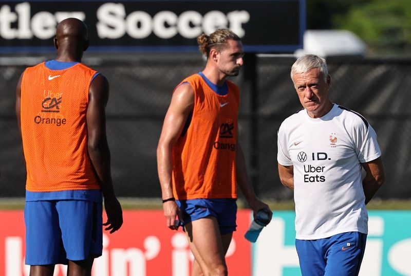 Soccer-France will not give up on attacking philosophy, says Deschamps