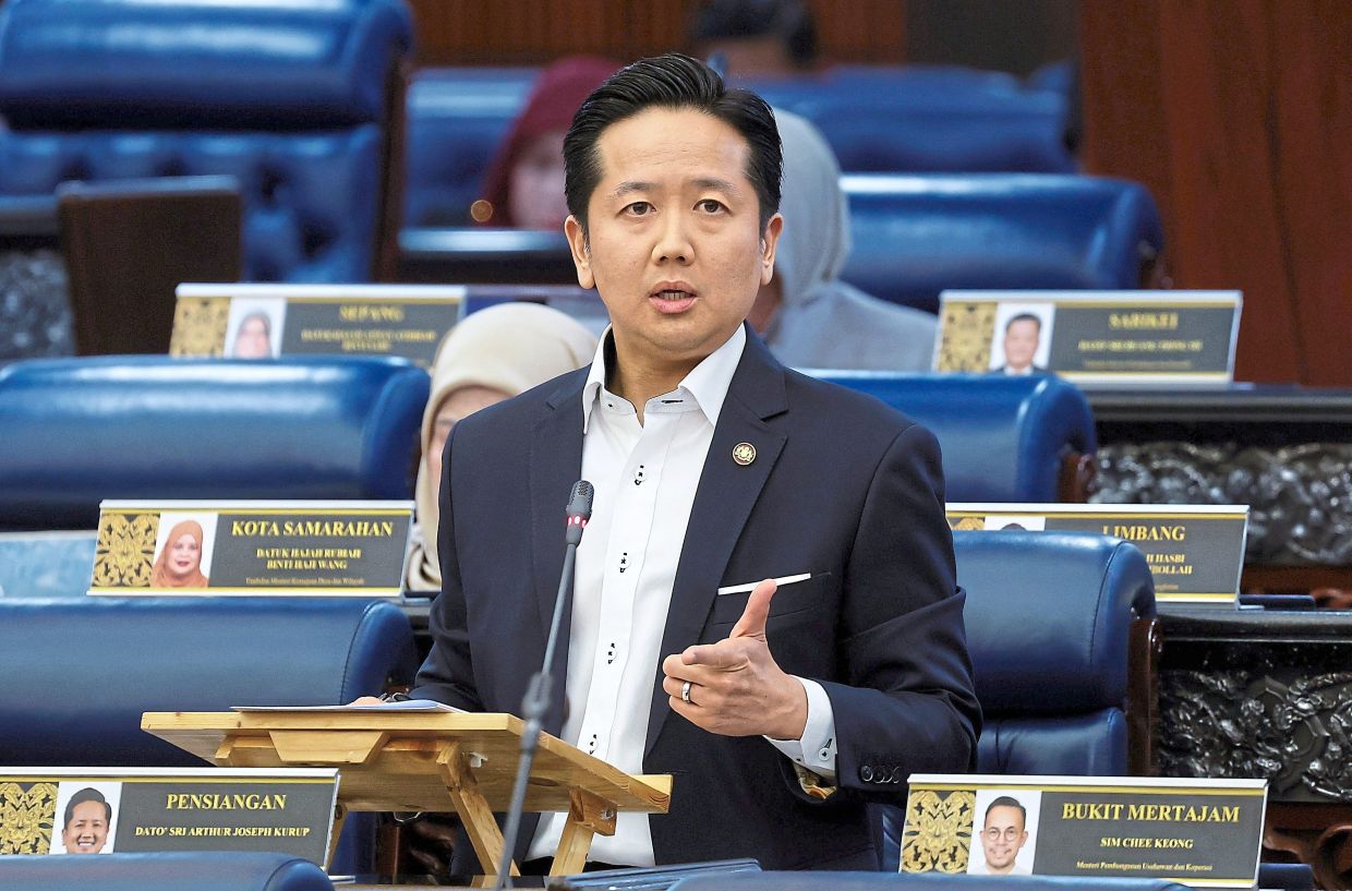 Natural Resources and Environmental Sustainability Minister Datuk Seri Arthur Joseph Kurup