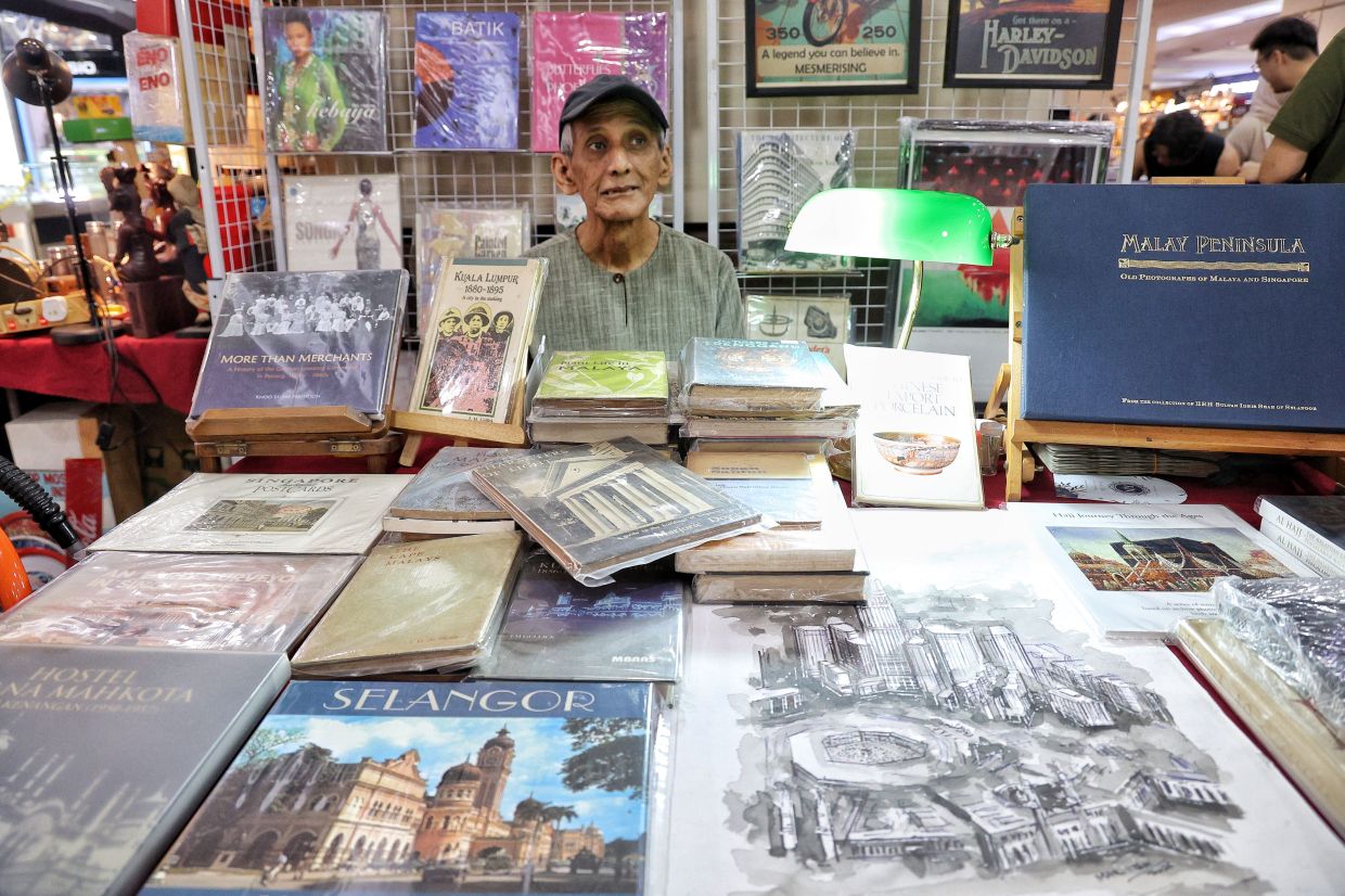 Zari, the founder and driving force behind the BookStreet series, has been instrumental in shaping a close-knit community of rare booksellers in the Klang Valley. Photo: The Star/Muhamad Shahril Rosli
