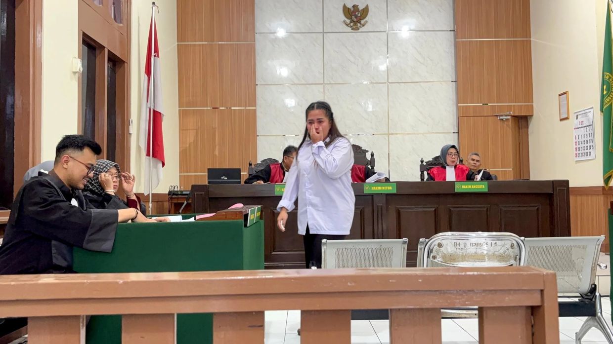 Prosecutors demanded a 10-year sentence for Astri Fitrinika, who is alleged to be one of the syndicate’s main recruiters. - Photo: ST