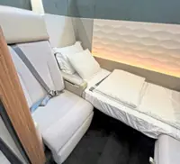 This airline has an in-cabin wellness zone for its nearly 20-hour direct flight