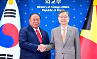 South Korea, Timor-Leste agree to expand cooperation in climate change, infrastructure, education