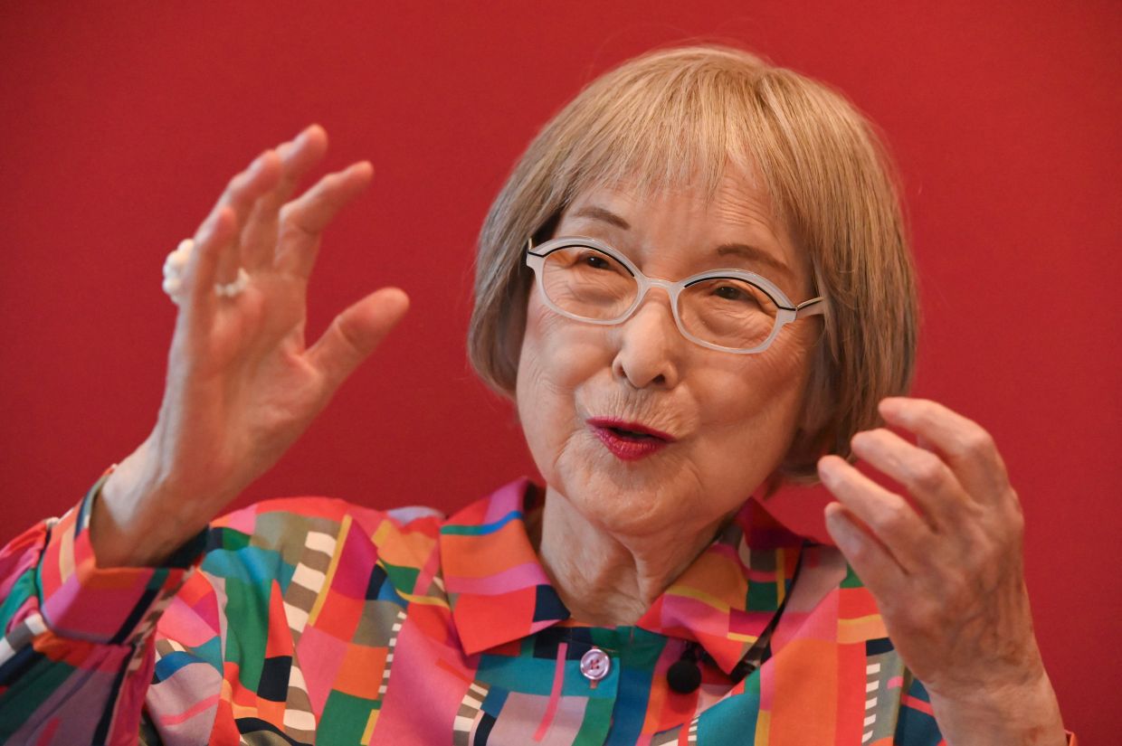 Kadono hopes there will be a continuous flux of talented writers of children’s books so that the future generation can grow up to love books. Photo: AP
