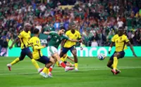Soccer-Mexico end knockout hoodoo with win over Ecuador to reach World Cup last 16