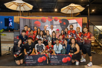 Record 244 players and 122 teams across the globe take part in the inaugural CIMB Padel Open