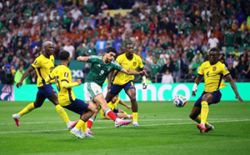 Soccer-Mexico beat Ecuador 2-0 to reach World Cup last 16 and end knockout hoodoo